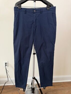Banana Republic Navy Blue Men's Chinos